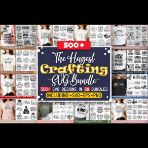 Crafting SVG Mega Bundle